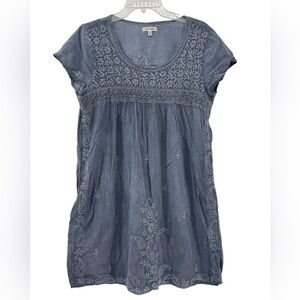 Max Studio Embroidered Dress